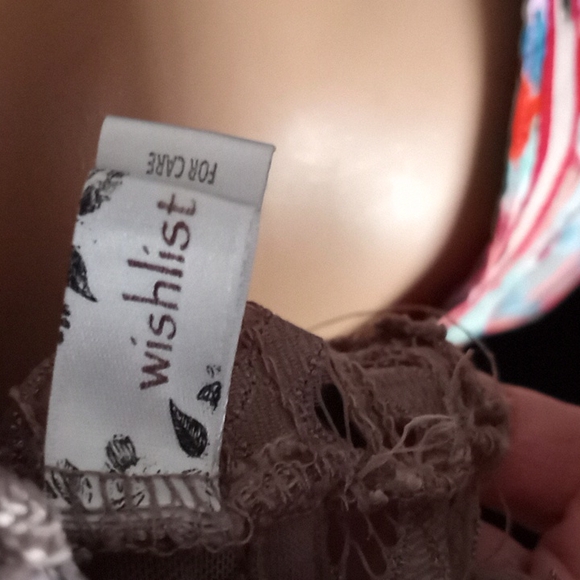 Wishlist silver/bronze color bra - Picture 4 of 8